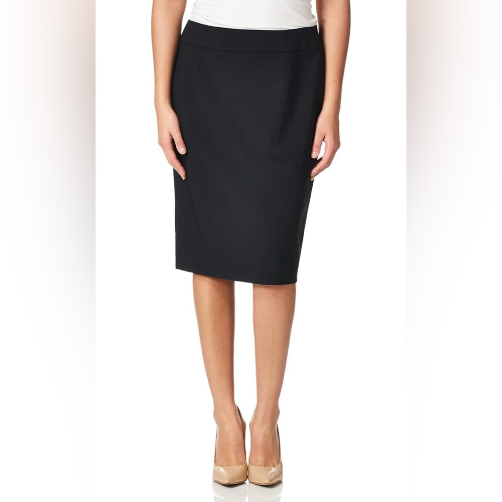 NEW Calvin Klein Black Pencil Skirt